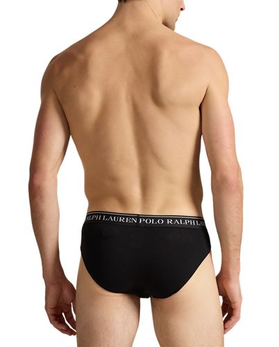 Lot de 3 slips taille basse - Polo Ralph Lauren - Modalova
