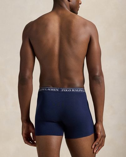 Lot de trois slips boxers coton stretch - Polo Ralph Lauren - Modalova