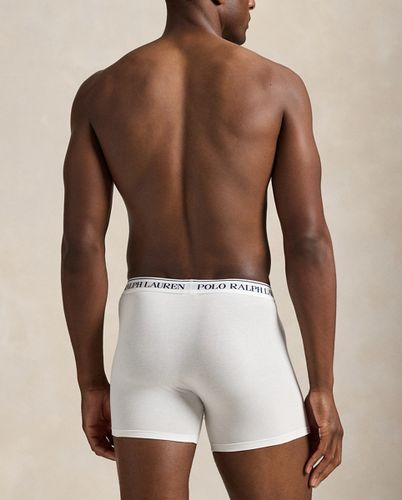Lot de trois slips boxers coton stretch - Polo Ralph Lauren - Modalova