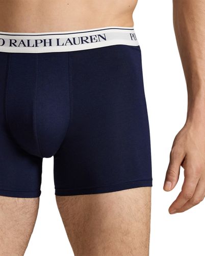 Lot de trois slips-boxers coton stretch - Polo Ralph Lauren - Modalova