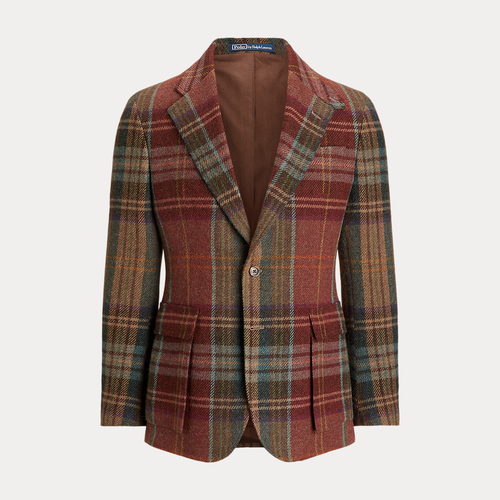 La veste RL67 en tweed de laine écossais - Polo Ralph Lauren - Modalova