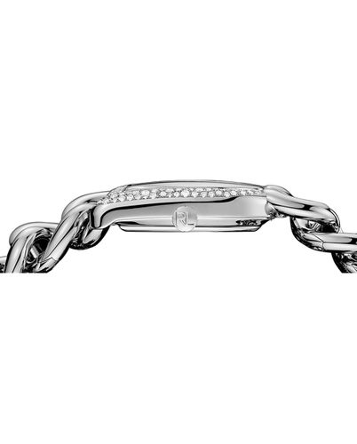 Mini-montre en acier et diamants - Ralph Lauren - Modalova