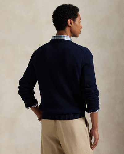 Pull col rond en coton - Polo Ralph Lauren - Modalova