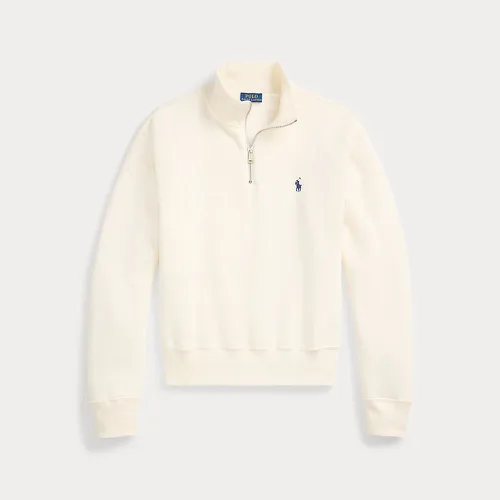 Pull demi-zippé en molleton - Polo Ralph Lauren - Modalova