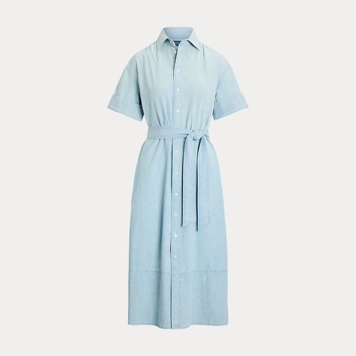 Robe-chemise en chambray de coton - Polo Ralph Lauren - Modalova