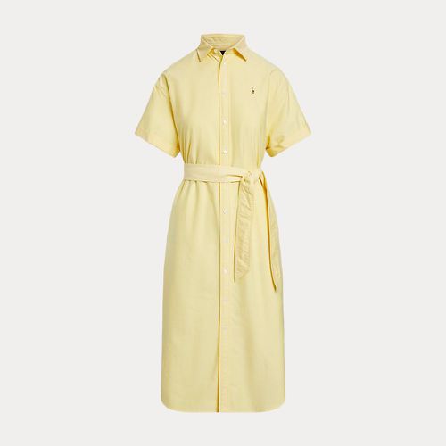 Robe-chemise ceinturée à manches courtes - Polo Ralph Lauren - Modalova