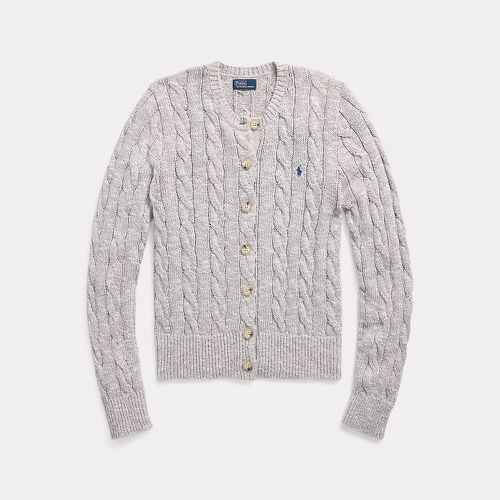 Cardigan moucheté torsadé en coton - Polo Ralph Lauren - Modalova