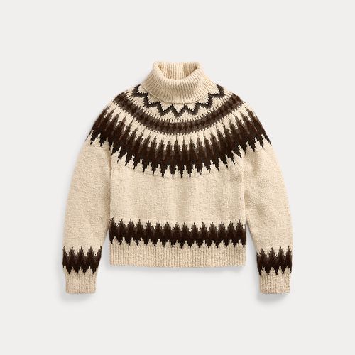 Pull col roulé Fair Isle en laine - Polo Ralph Lauren - Modalova