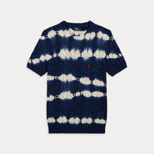 Pull torsadé en coton tie-dye - Polo Ralph Lauren - Modalova