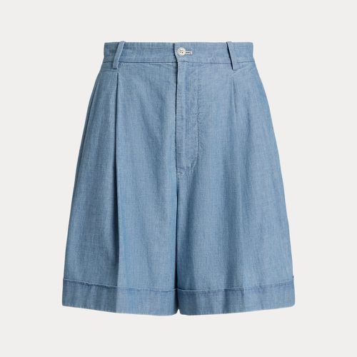 Short à pinces en chambray de coton - Polo Ralph Lauren - Modalova