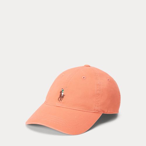 Casquette baseball sergé coton stretch - Polo Ralph Lauren - Modalova