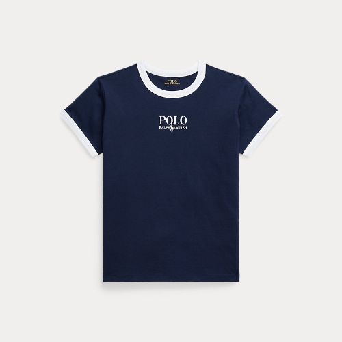 T-shirt en jersey de coton à logo - Polo Ralph Lauren - Modalova