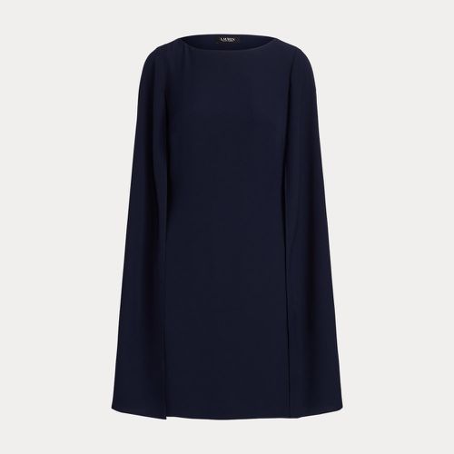 Petite - Robe de cocktail à cape en georgette - Lauren Petite - Modalova