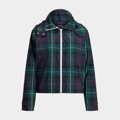 Imperméable écossais à capuche - RLX - Modalova