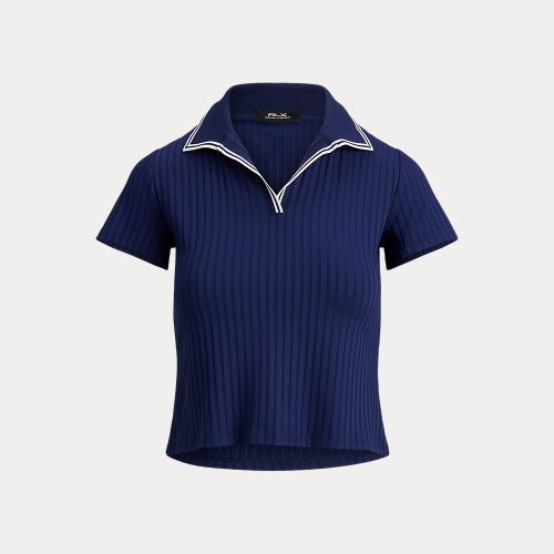 Polo de cricket Slim Fit côtelé - RLX - Modalova