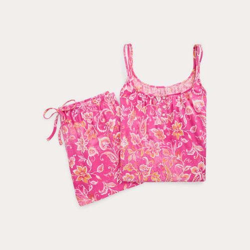 Pyjama fleuri à bretelles doubles - Lauren - Modalova