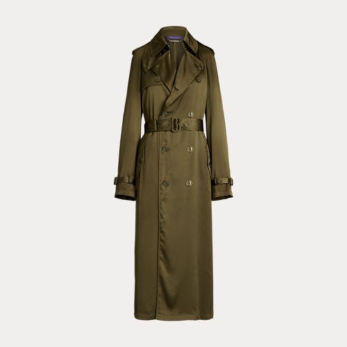 Trench-coat Carlton délavé en charmeuse - Collection - Modalova