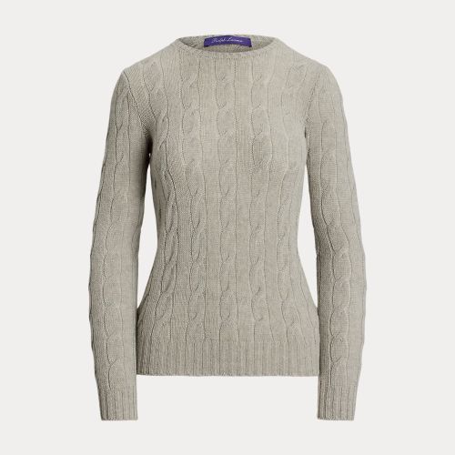 Pull col rond torsadé en cachemire - Collection - Modalova