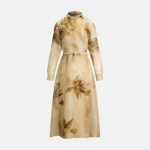 Robe Aniyah fleurie en gaze de soie - Collection - Modalova