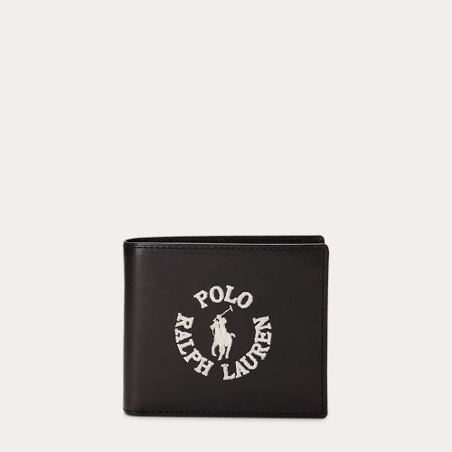 Portefeuille à logo en cuir - Polo Ralph Lauren - Modalova