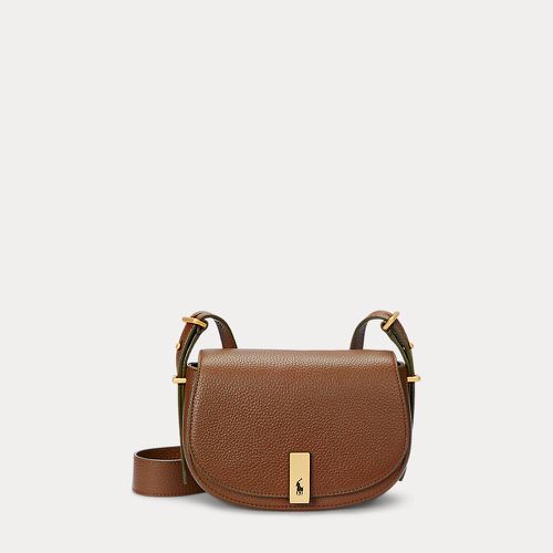 Sac Mini Saddle Bag Polo ID en cuir - Polo Ralph Lauren - Modalova