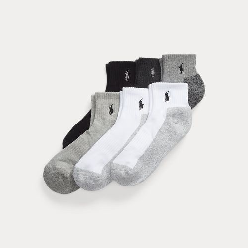 Lot de 6 paires chaussettes contrastées - Polo Ralph Lauren - Modalova