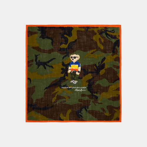 Bandana Polo Bear en coton camouflage - Polo Ralph Lauren - Modalova