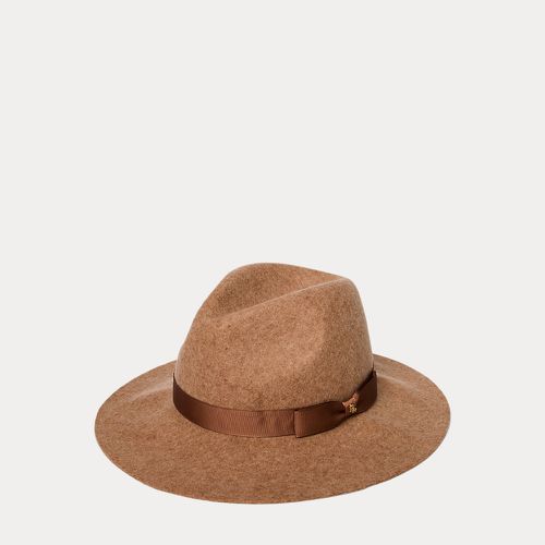 Fedora en laine bordure en ruban - Lauren - Modalova