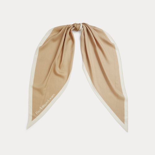 Foulard losange en laine et soie - Polo Ralph Lauren - Modalova