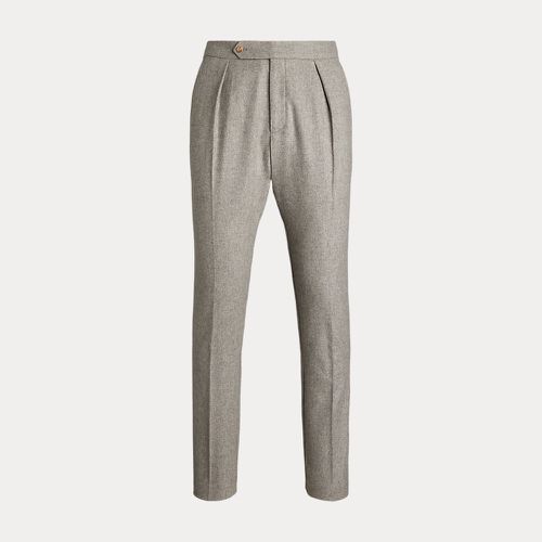 Pantalon à pinces flanelle de laine - Polo Ralph Lauren - Modalova