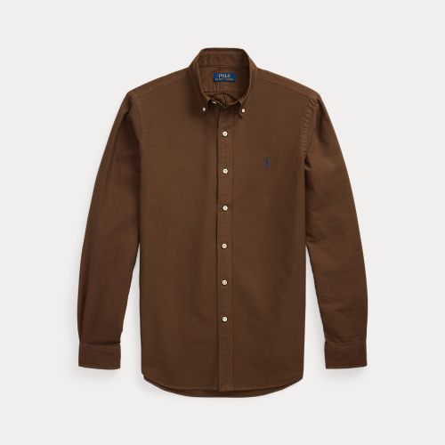 Chemise Oxford cintrée teinte en pièce - Polo Ralph Lauren - Modalova