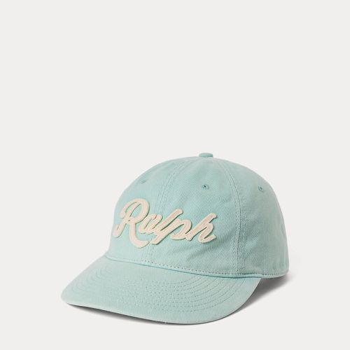 Casquette à appliqué en sergé - Polo Ralph Lauren - Modalova