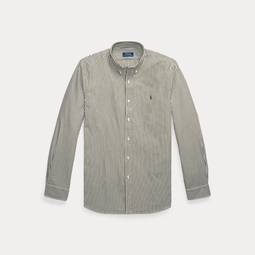 Chemise rayée ajustée popeline stretch - Polo Ralph Lauren - Modalova