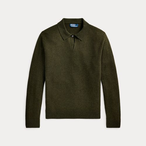 Pull à col Johnny en lin et cachemire - Polo Ralph Lauren - Modalova