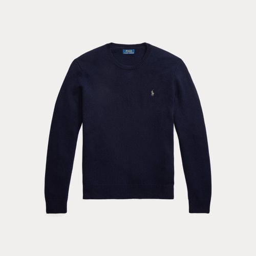 Pull col rond en laine et coton - Polo Ralph Lauren - Modalova