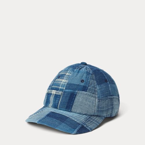 Casquette de baseball patchwork indigo - Polo Ralph Lauren - Modalova