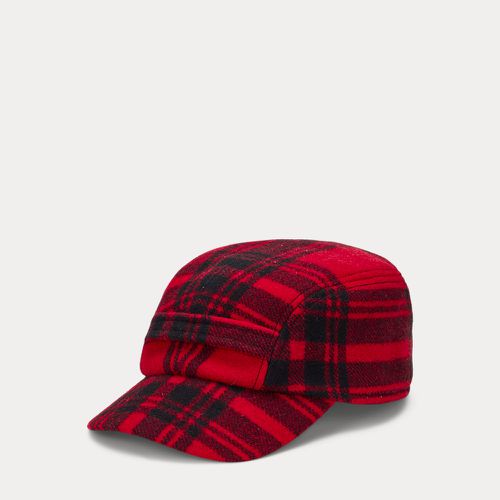 Casquette à rabats en laine écossaise - Polo Ralph Lauren - Modalova