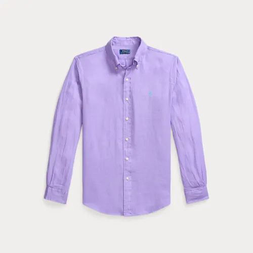 Chemise en lin coupe ajustée - Polo Ralph Lauren - Modalova
