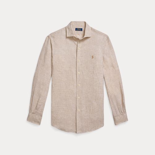 Chemise en lin coupe ajustée - Polo Ralph Lauren - Modalova
