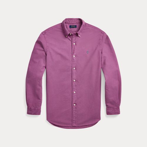 Chemise Oxford ajustée teinte en pièce - Polo Ralph Lauren - Modalova