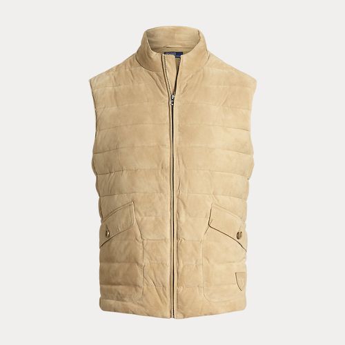 Gilet matelassé en daim - Polo Ralph Lauren - Modalova