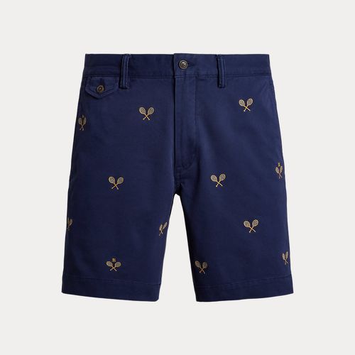 Short chino droit brodé 20,3 cm - Polo Ralph Lauren - Modalova