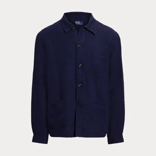 Veste utilitaire en lin - Polo Ralph Lauren - Modalova