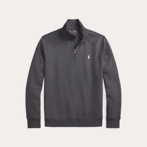 Pull quart de zip en maille double - Polo Ralph Lauren - Modalova