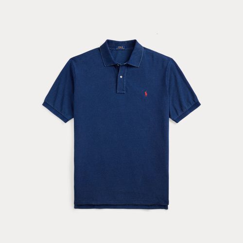 Grandes Tailles - Polo en coton piqué indigo - Big & Tall - Modalova