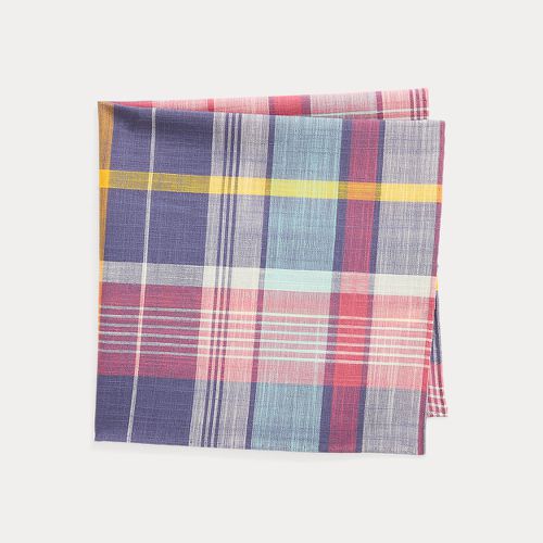 Pochette écossaise en coton - Polo Ralph Lauren - Modalova