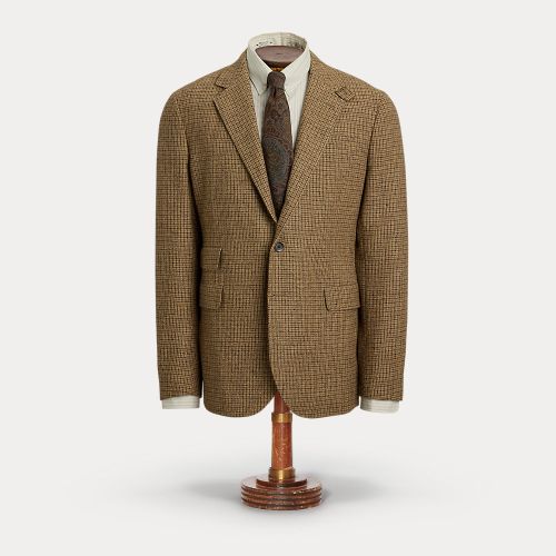 Veste de costume en laine à carreaux - RRL - Modalova