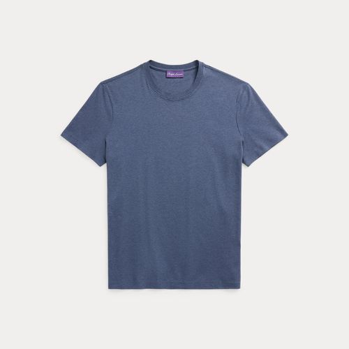 T-shirt à col rond en interlock - Purple Label - Modalova