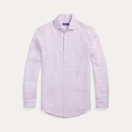 Chemise en lin natté - Purple Label - Modalova