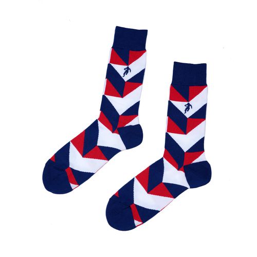 Chaussettes à motifs tricolore - Ruckfield - Modalova